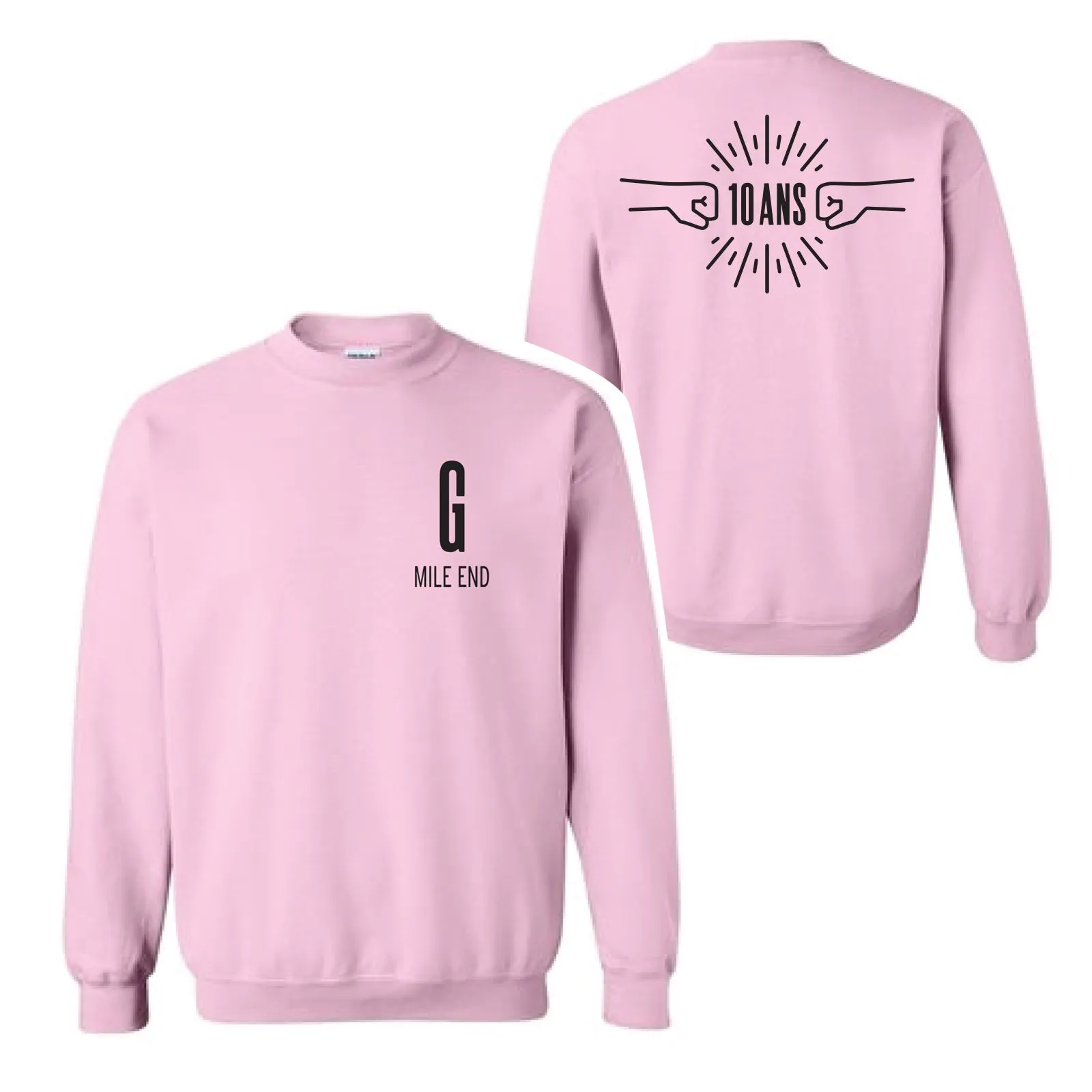 Anniversary Crewneck Sweater (25-49 PIECES)