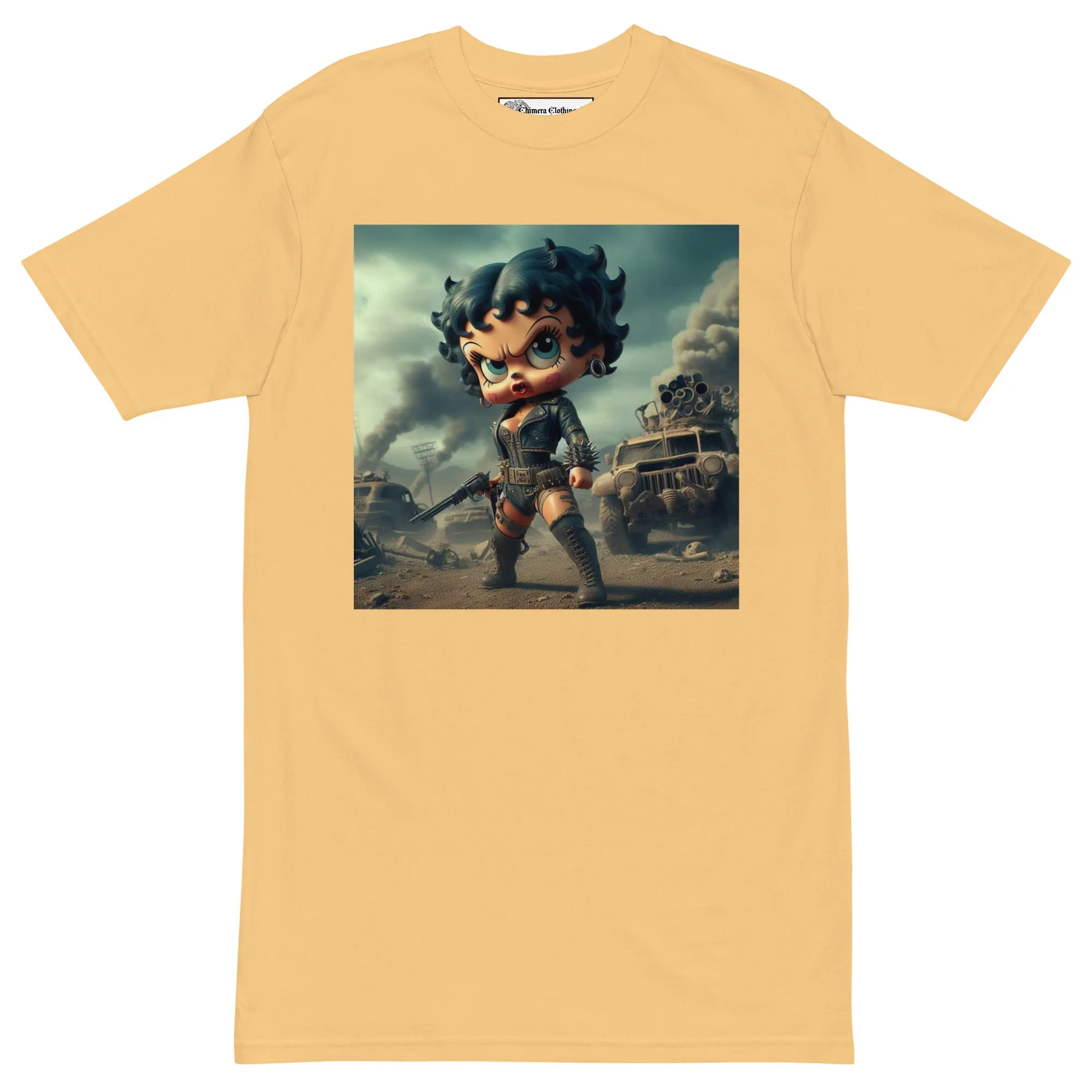 Badass Betty Boop Men’s premium cotton t-shirt