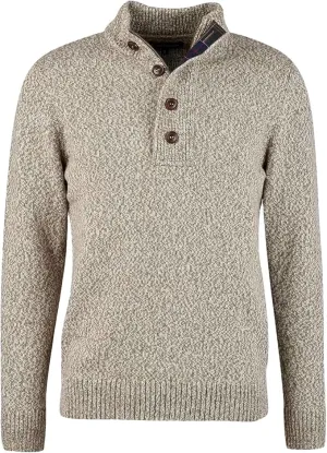 Barbour Mens Sid Half Zip Sweater