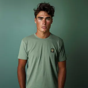 Belstaff Classic T-Shirt in Mineral Green