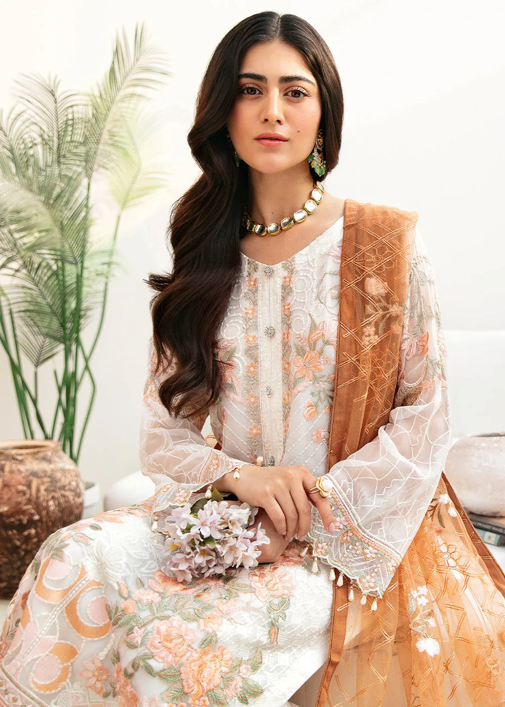 Chevron Chiffon Collection Volume 8 by Ramsha | A-808