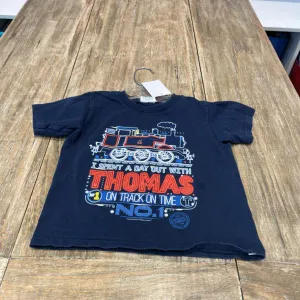 Delta Blue thomas train Ctn Tshirt 3T