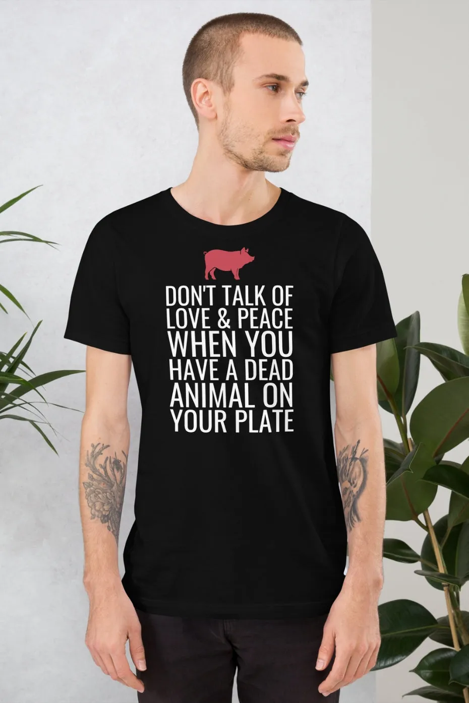 Don't Talk of Peace Unisex t-shirt