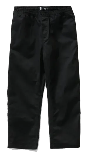 Globe Stray Elastic Waist Pants,  Black