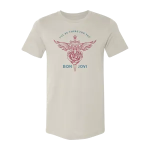 Heart and Dagger Cream Shirt