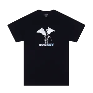 HOCKEY ANGEL T SHIRT BLACK