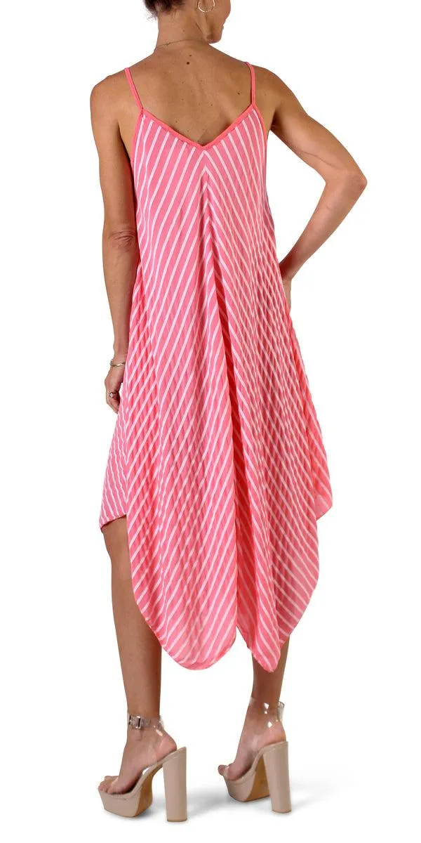 Il Lido Striped Dress