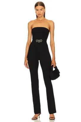 Michael Costello x REVOLVE Elio jumpsuit, black