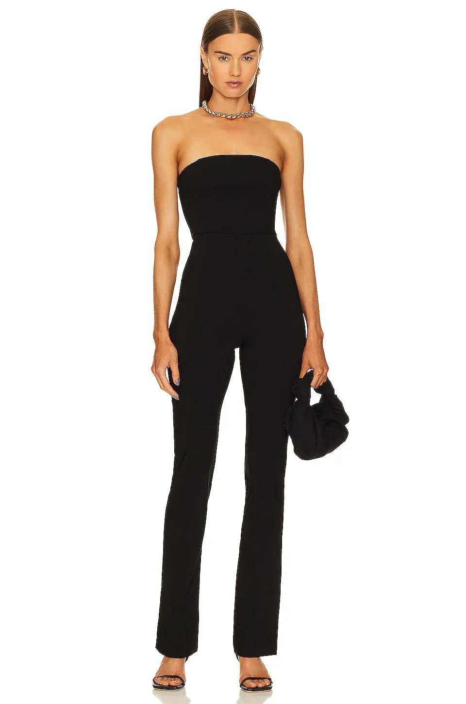 Michael Costello x REVOLVE Elio jumpsuit, black