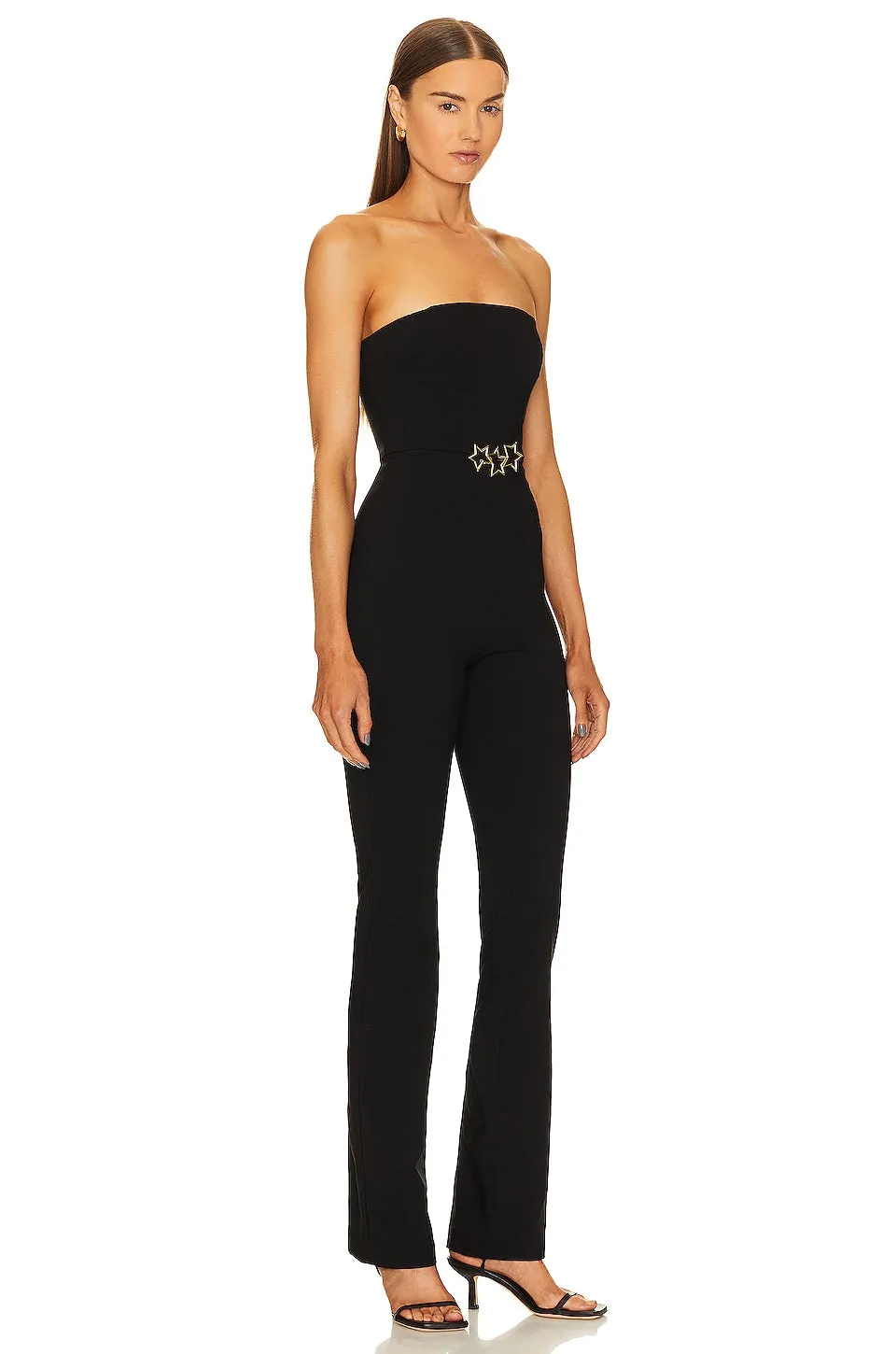 Michael Costello x REVOLVE Elio jumpsuit, black