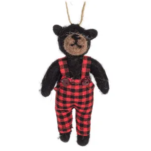 Ornament - Bear in Overalls