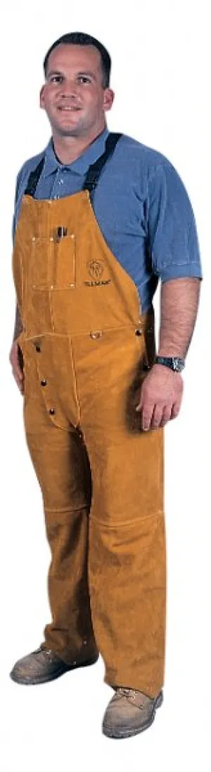 Tillman 5400 Brown Leather Bib Overalls (1 Each)