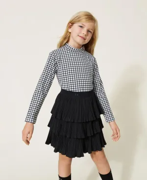 TWS Dolce Vita Houndstooth Top