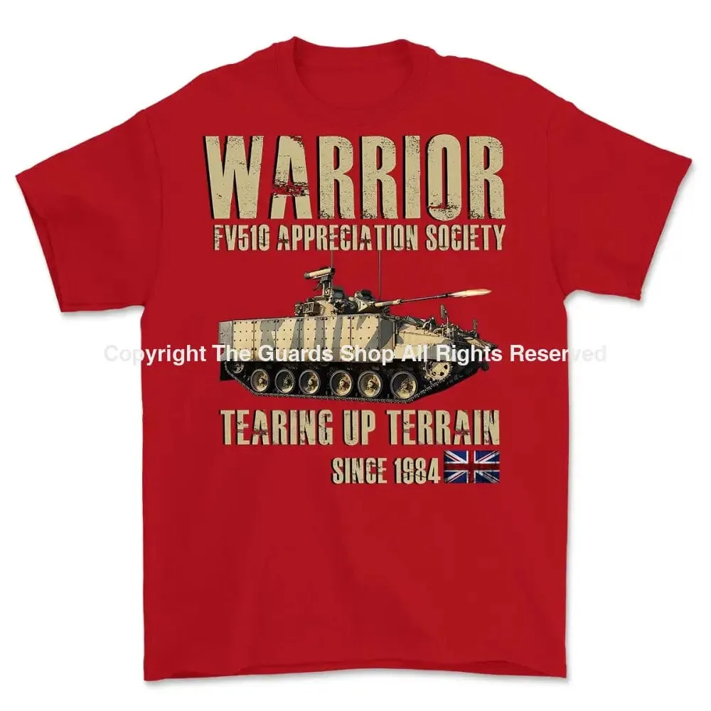 WARRIOR FV510 Tearing It Up Since 1984 Printed T-Shirt