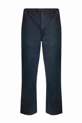 Weird Fish 32R Navy Warkworth Relaxed Casual Cargo Trousers